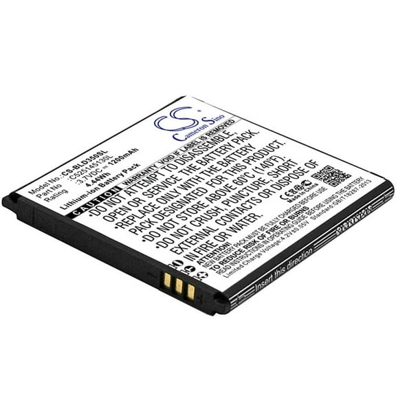 Replacement Battery for BLU A010L,A010U,Advance 4.0L,D350,D370,Dash 3.5 CE,Dash 4.0 CE,Neo 3.5,S310L,S310U,S370,C525145130L,C535143130T,1200mAh,Mobile Phone battery