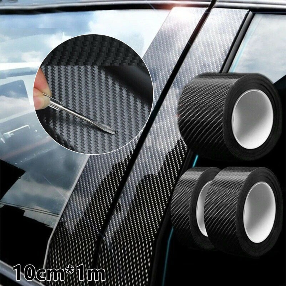 Car Reflective Strip Stickers Carbon Fiber Design Anti - Temu