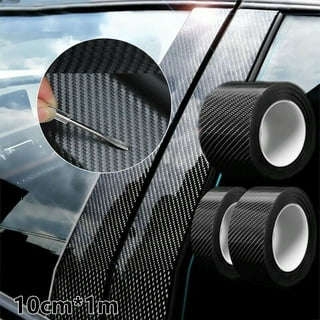 Car Door Edge Guard, TSV Carbon Fiber PVC Vehicle Door Sill Protector,  Anti-Scratch Cars Bumper Protection Strip Sticker