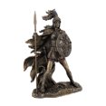 thumbnail image 1 of Statue Bronzed Athena Déesse de la Sagesse et de la Guerre, 1 of 3