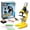 DH372, variant on Microscopio de juguete HD 1200X para educación infantil y ciencias biológicas, ideal para escuelas primarias y como equipo experimental. festival Gifts