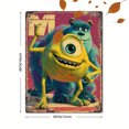 thumbnail image 3 of Monsters Inc Retro Canvas Wall Art 15.75x11.81 Inches, 3 of 8