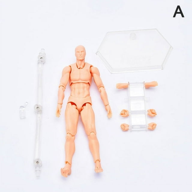 1 Ensemble de Figurines d'Anime pour Artistes Corps Figurine d'Action Modèle Jouet Humain Poupée