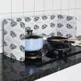 thumbnail image 2 of DPTALR Home Kitchen Stove Foil Plate Prevent Oil Splash Cooking Hot Baffle Kitchen Tool, 2 of 2