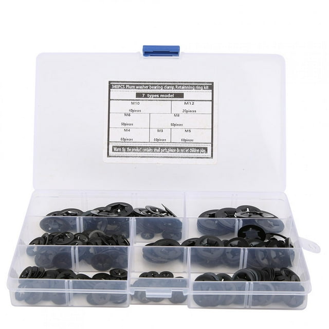 Starlock Laveuse, 340 Pcs Dent Interne Starlock Dent Attaches de Laveuse Starlock Design Futuriste