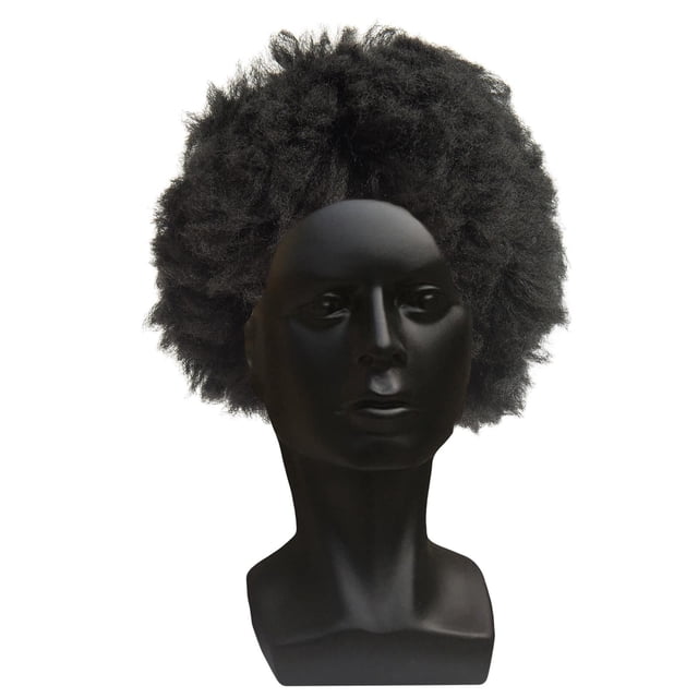 Maniquí Cabeza de exhibición para hombre Macarena 38cm negro