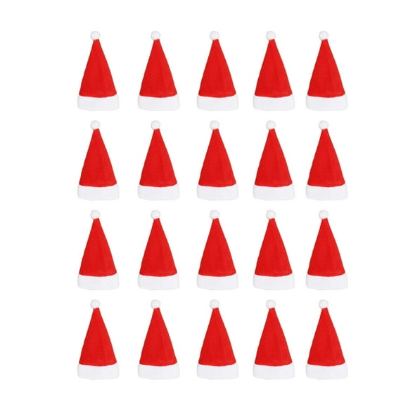 <p>Mini sombreros de Papá Noel exquisitos y lindos sombreros de Papá Noel en miniatura para bricolaje</p> ANGGREK Otros