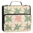 thumbnail image 5 of FORMRS Zipper Binder with Shoulder Strap 2-inch Ring 500 Sheet Capacity File Bag, Pink and Green Geometric, 5 of 5