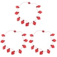 thumbnail image 1 of 3pcs Vacances LED Ampoules Collier en Forme de Coeur de Jour de Valentine Accessoires Parti Faveurs, 1 of 6