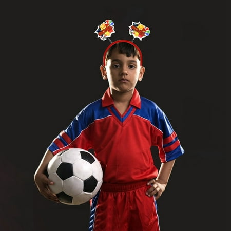 

European Cup Cheering Props Football Headbands Top 24 Fans Headwear Club Cheerleading Decorative Headbands Hot Sale