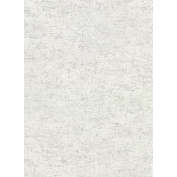 Warner Pembroke Light Grey Faux Plaster Wallpaper, 27-in by 27-ft, 60.8 sq. ft