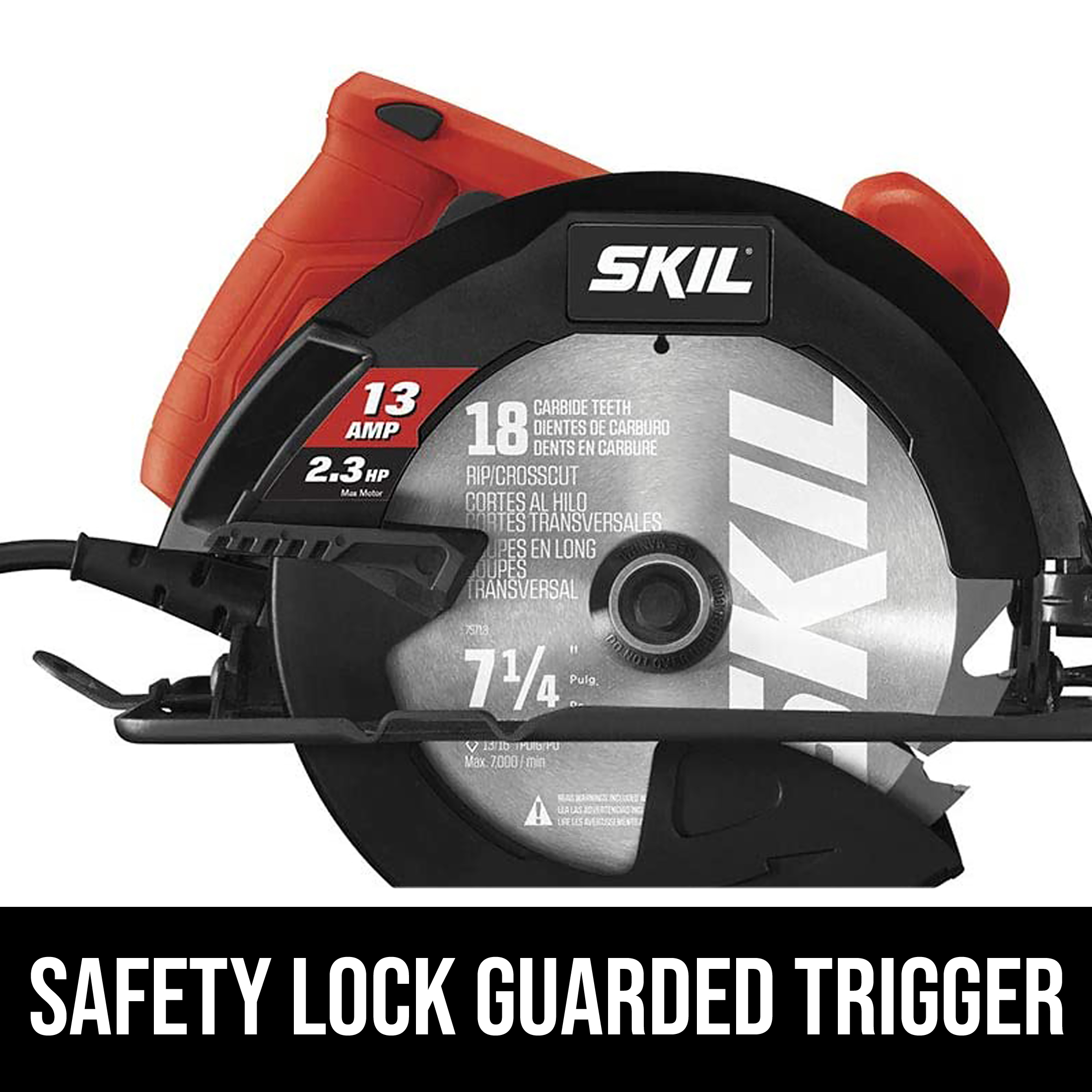 Skil 7.25-Inch Corded Circular Saw with Spindle Lock photo 4