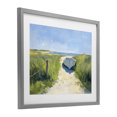 thumbnail image 2 of Stupell Industries Tropical Moored Boat on Path Gray Framed Print Under Glass, 16 x 13, by Sisi and Seb, 2 of 8