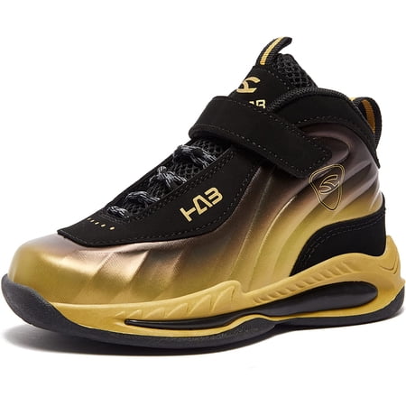 Kids Sneakers Boys Nonslip Basketball Shoes Kid Sports Shoes Girls Athletic Running Shoes(Toddler/Little Kid/Big Kid)