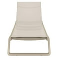 thumbnail image 4 of Compamia Tropic Sling Chaise Lounge Taupe Frame Taupe Sling, 4 of 8