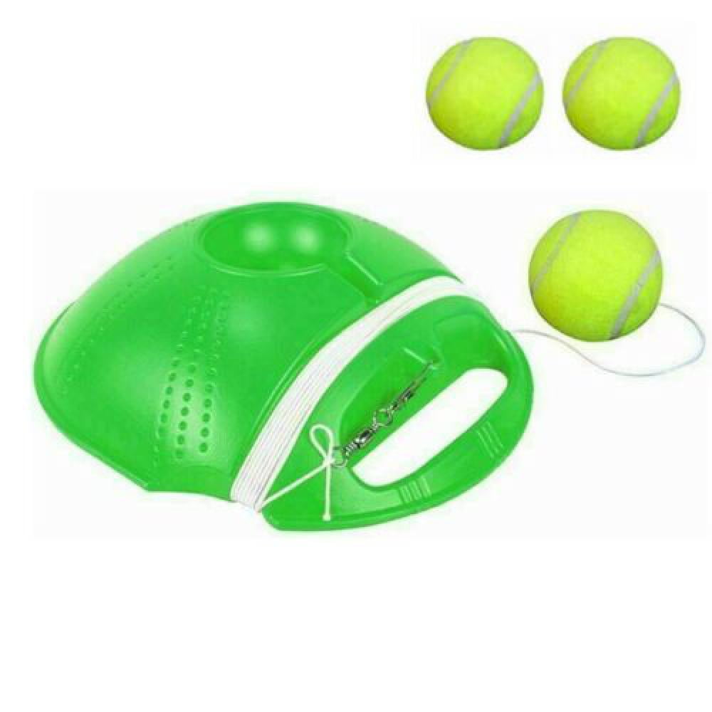 2x Solo Tennis Training Tool Tennisball Selbststudium Rebound Ball Tennistrainer 