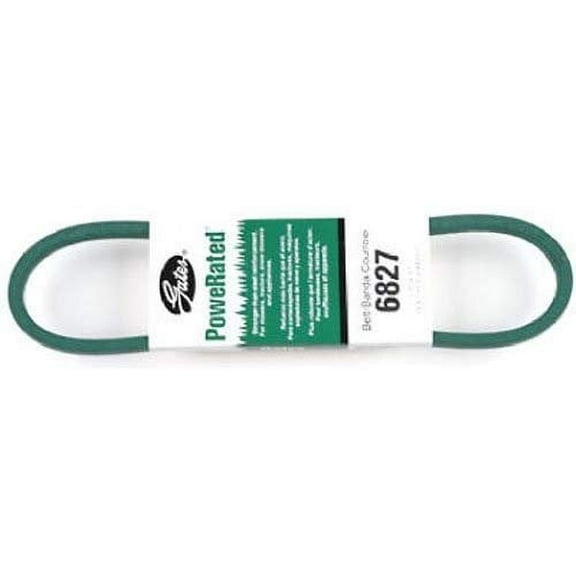 Gates Powerated V-Belt 6827 - Universal Engine Fit - 1 Piece, 27" L x 0.5" W, Green