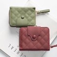 thumbnail image 4 of Cartera de mujer Cartera de cuero con cremallera alrededor de gran capacidad Cartera de viaje para mujer, 4 of 5