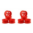 thumbnail image 1 of Shengyu 4 Pieces52mm Elastic *RC Car Tires Wheel Rims Hub Running Racing Drifting Tyres On-road Crawer Assembly Accessories Five Star/Green 2Set, 1 of 6