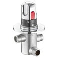 Temperature Control Thermostatic Mixer Valve,Brass Cold and Hot Water