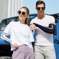 thumbnail image 6 of Homoyoyo UV Arm Sleeves for Men, 4 Pieces (2 Pairs), Assorted Colors, Lightweight and Breathable, 6 of 6
