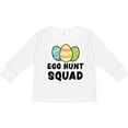 thumbnail image 3 of Inktastic Egg Hunt Squad with Easter Eggs Boys or Girls Long Sleeve Toddler T-Shirt, 3 of 5