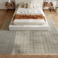 thumbnail image 2 of Nourison Cozy Modern Scandinavian Grey Ivory 7'10" x 9'10" Area Rug (8x10), 2 of 9
