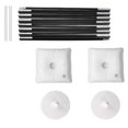 thumbnail image 4 of HLONK 1 Set of  Arch Stand Adjustable  Arch Kit with Water Fillable Base for Party, 4 of 5
