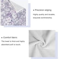 thumbnail image 4 of SKYSONIC 3 Pack Towel Rose Flower Cotton Bath Towel Set (1 Bath Towel, 1 Hand Towel, 1 Washcloth) for Bathroom, Super Soft and Quick Dry Towels, 4 of 7