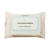 Tailfeathers Honeysuckle Flushable Wipes, 1 Pack of 35 Wipes