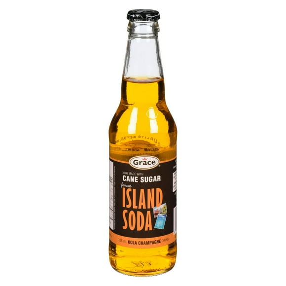 Grace Island Soda Kola Champagne, 355ml bottle