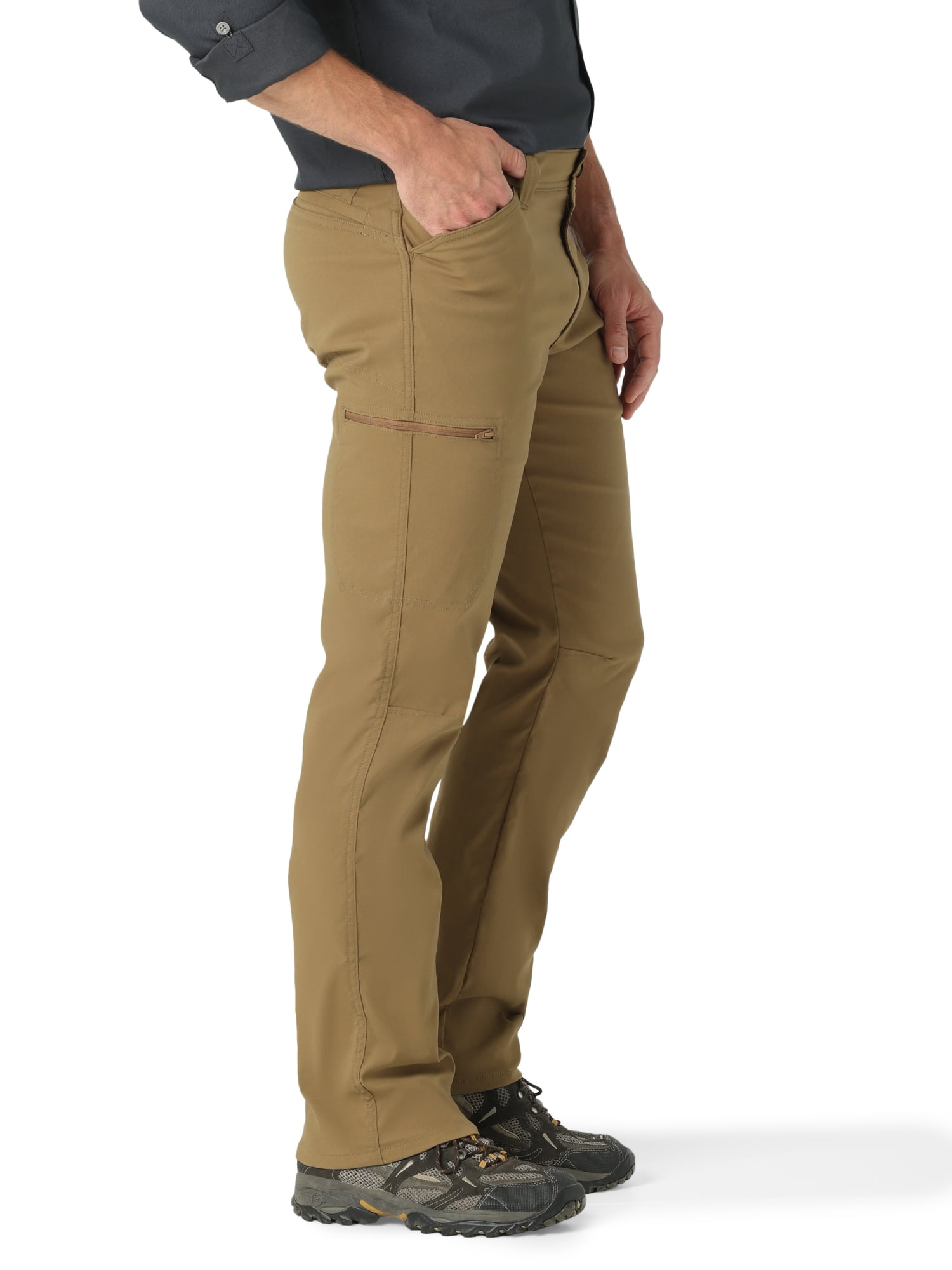 Buy Wrangler Authentics Men's Relaxed Fit Stretch Cargo Pant, Travertine  Ripstop, 38W x 29L at Amazon.in