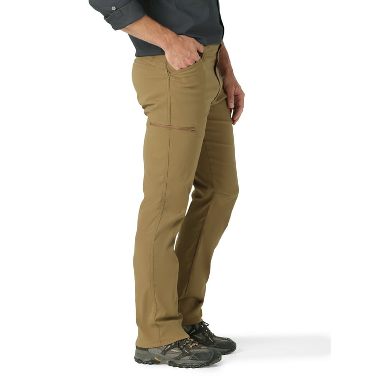 Wrangler Men's and Big Men's Outdoor Stretch Zip Cargo Pant