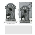 thumbnail image 3 of Halloween RIP YearsSkeleton Yard Signs | Display | Halloween Skeleton | Resin Skeleton Yard Sign For Outdoor Decorations Cemetery, 3 of 9