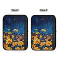 thumbnail image 2 of Yuyamidu Sunflower Seat Belt Cover Pad for Car Van Sedan Truck 2 PCS Starry Sky Auto Seatbelt Covers Universal Flannel Shoulder Strap Pad for Car Accessories, 2 of 7