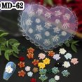 thumbnail image 1 of Pegatinas de silicona para uñas talladas MD40-80, molde para uñas con joyería para uñas, 1 of 6