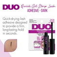 thumbnail image 5 of DUO Quick-Set False Eyelash Adhesive Liquid for Sensitive Eyes, Latex-Free, Dark, 0.18 fl oz, 5 of 6