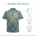 thumbnail image 7 of High Quality Hawaiian Shirts for Men Short Sleeve Aloha Beach Shirt Floral Summer Casual Button Down Shirts Blouses NSVZ9S, 7 of 7