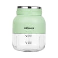 thumbnail image 3 of Exprimidor eléctrico, batidora portátil, tamaño compacto, botella de agua, taza para acampar, deportes, hogar, cocina, al aire libre verde, 3 of 9