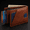 Brick Brown191, variant on Black193 Slim Pop Up Card Holder Bifold Wallet