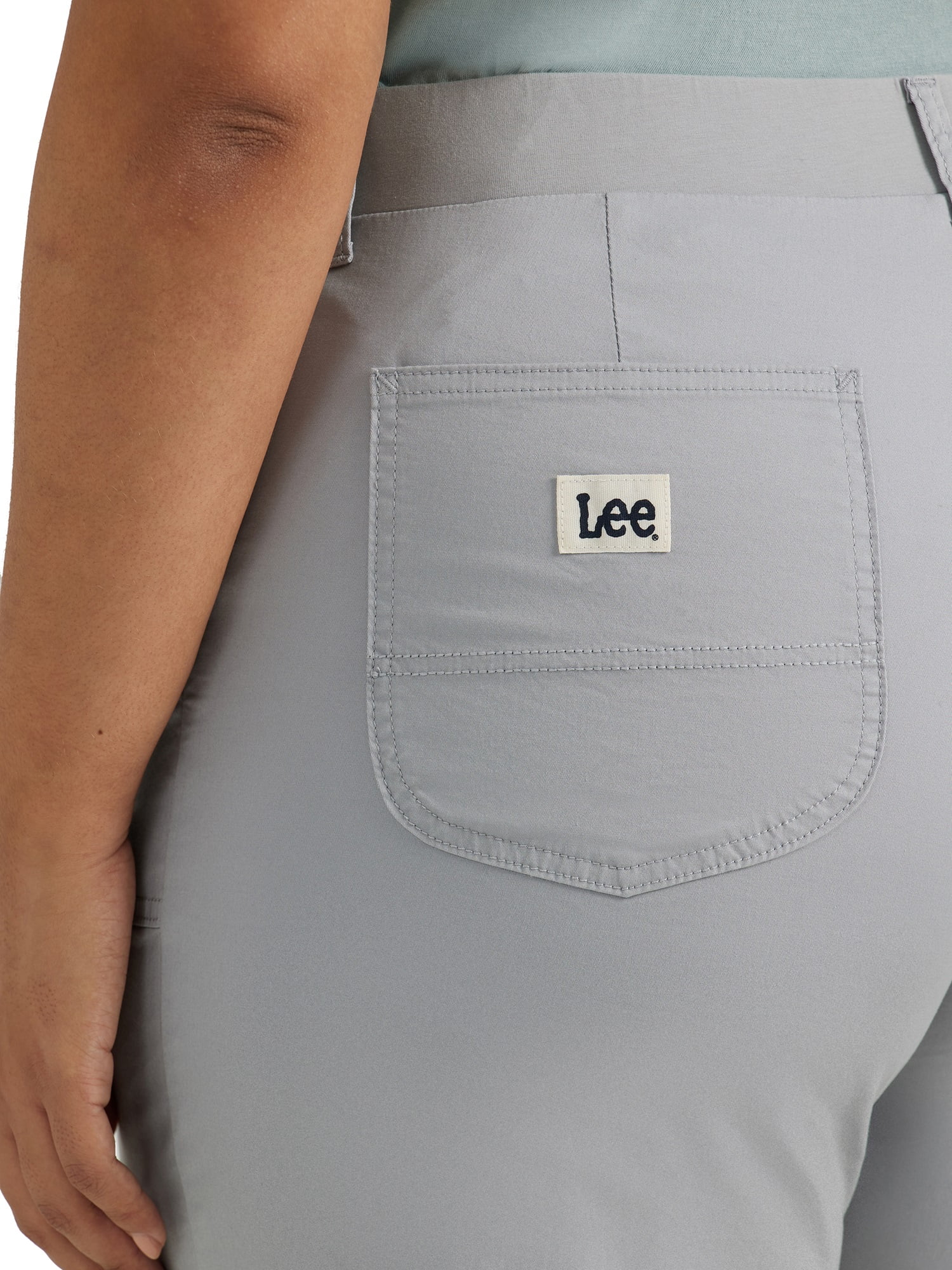 Lee® Womens Plus Size Ultra Lux Comfort with Flex to Go Utility Bermuda, Sizes 14-24