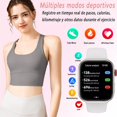 thumbnail image 3 of Reloj Inteligente Mujer Smartwatch Deporte Llamada Hombre 2, 3 of 6