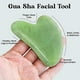 thumbnail image 3 of Gua Sha & Face Roller for Face - Premium Certified Jade Natural Healing Crystal Self Care Gifts for Women - Facial Skin Care Tools Muscle Relaxing Rel, 3 of 5