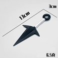 thumbnail image 1 of Anime Naruto Necklace Ring Pendant Action Figure Cosplay Uzumaki Weapon Kunai Headbands Shuriken Accessories Prop Kids Toy Gift Gao Jinjia LED, 1 of 2