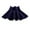 Navy, variant on EnJoCho Kids Big Little Girls High Waist Knitted Flared Pleated A Line Skirt Casual Solid Above Knee Skirt For Toddler Children Fashion Casual Wear
