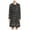 Black - caviarmulti, variant on St. John Womens Falling Bouquet Matelasse Coat, Black, 14