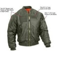 thumbnail image 3 of Rothco MA-1 Veste de Vol avec Écussons, 3 of 9