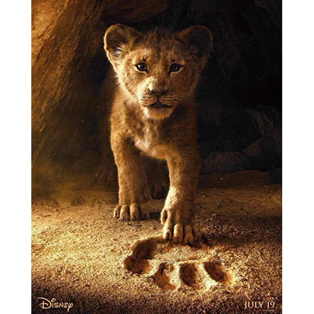 The Lion King Movie Simba Cave Edible Cake Topper Image Abpid 1 4 Sheet Walmart Com