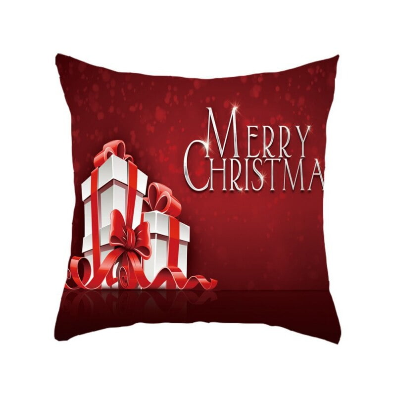 Christmas Time Gift Store Pizza Christmas Tree Lights Xmas Gamer Gifts Men Kids Boys Throw Pillow Multicolor 16x16