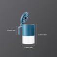 thumbnail image 4 of Toystoory Tarro de especias de 230 ml, botella de condimento transparente vacía, contenedor de polvo de sabor reutilizable, encimera recargable a prueba Cocina y Comedor Azul Toystoory HA063291-01B, 4 of 6